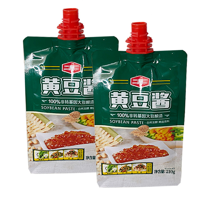 八邊封吸嘴袋面醬袋子 八邊封吸嘴袋面醬袋子