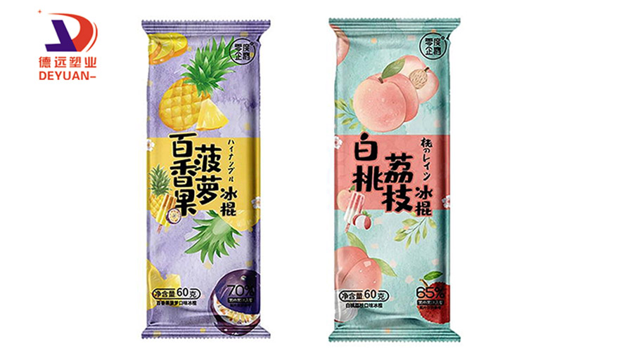 白桃雪糕袋子